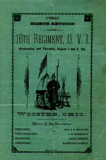 regimental reunion program