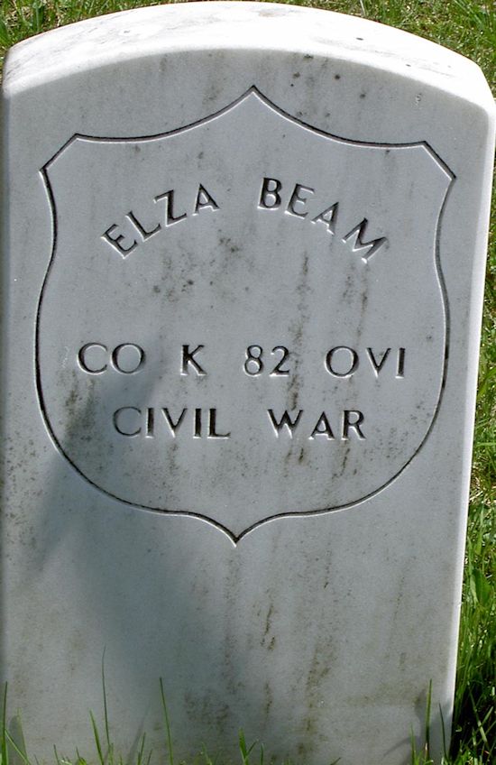 Pvt. Elza Beam