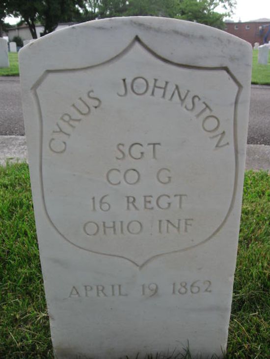 Sgt. Cyrus Johnston
