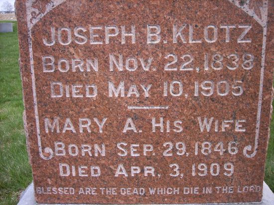 Pvt. Joseph B. Klotz