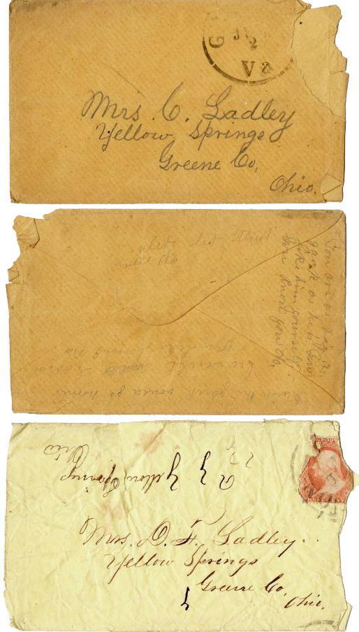 Ladley letter envelopes