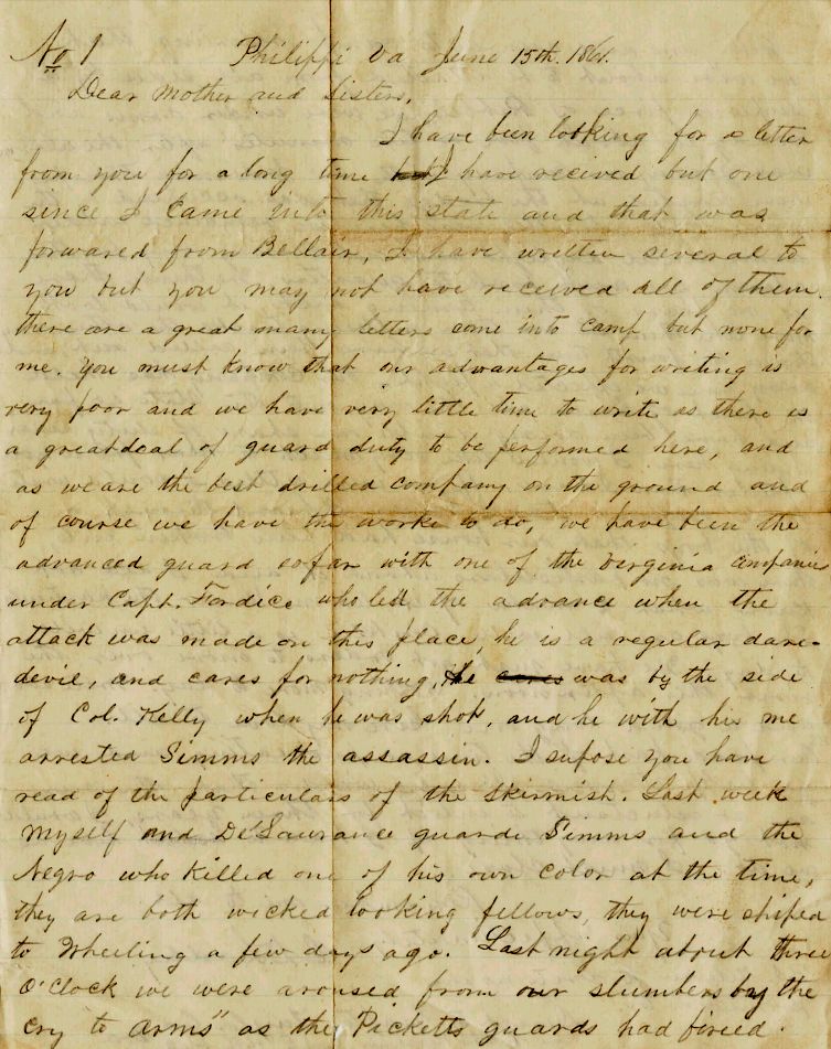 Ladley letter page 1