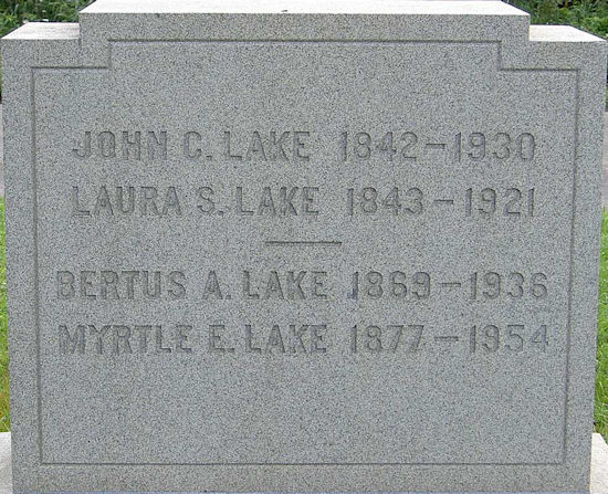 Pvt. John C. Lake