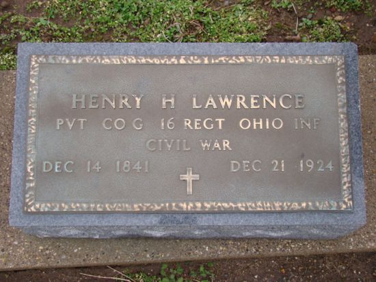 Pvt. Henry H. Lawrence