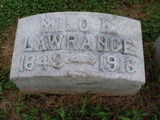 Pvt. Milo Elonson Lawrance