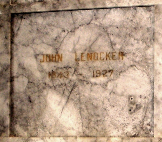 Pvt. John B. Lenocker