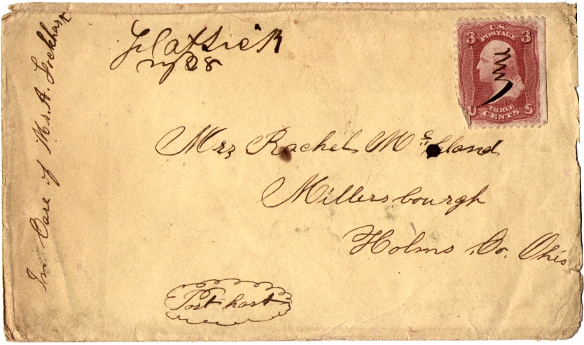 Envelope for McClelland Letter #10
