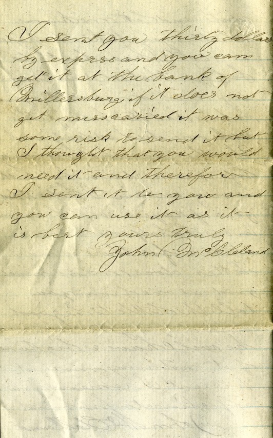 McClelland Letter 11 page 4