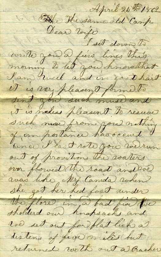 McClelland Letter 2 page 1