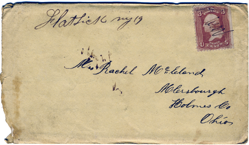 Envelope for McClelland Letter #15
