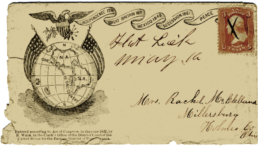 Envelope for McClelland Letter #16