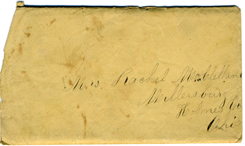 Envelope for McClelland Letter #22