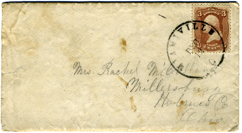 Envelope for McClelland Letter #4