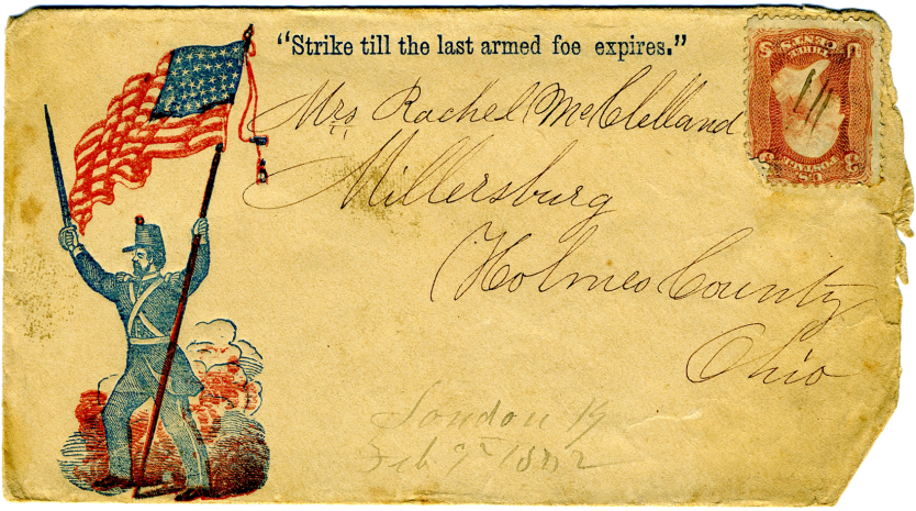 Envelope for McClelland Letter #7