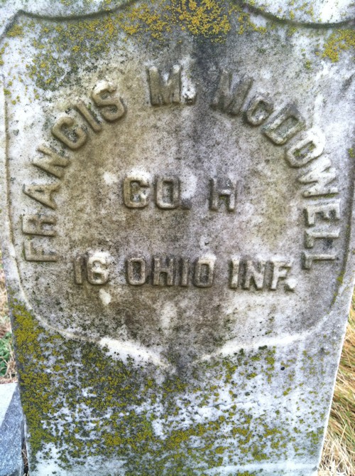 Pvt. Francis Marion McDowell