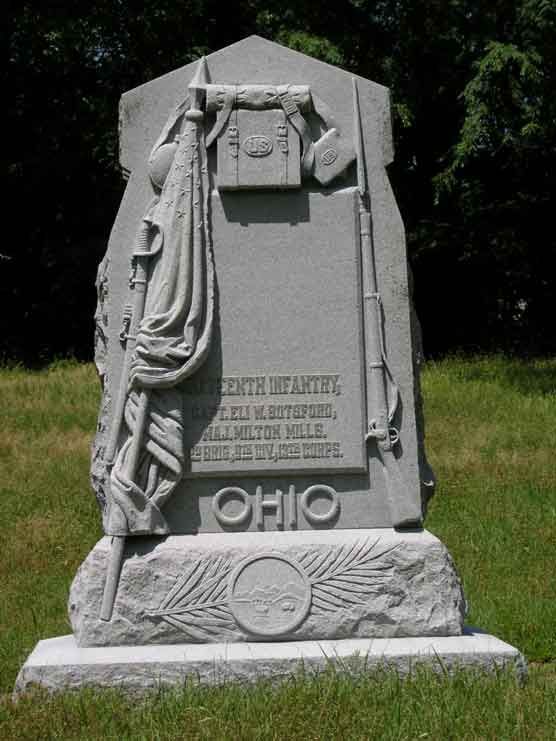 16th OVI Monument Vicksburg