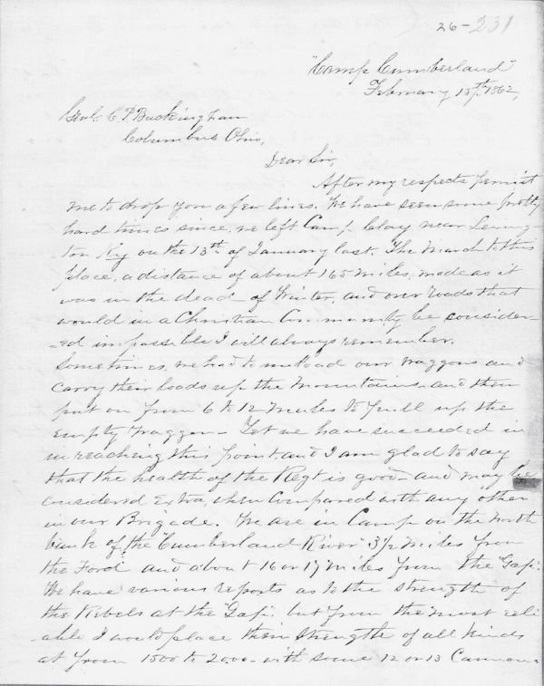 Letter of Robert Muse