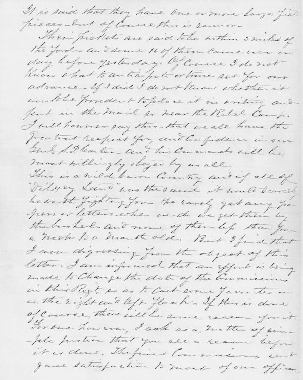 Letter of Robert Muse