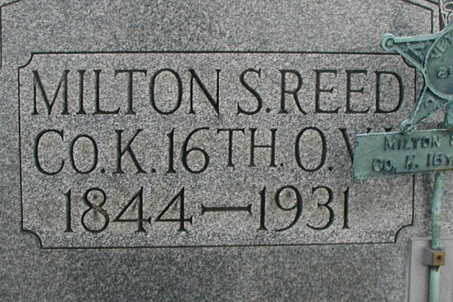 Pvt. Milton Sherman Reed