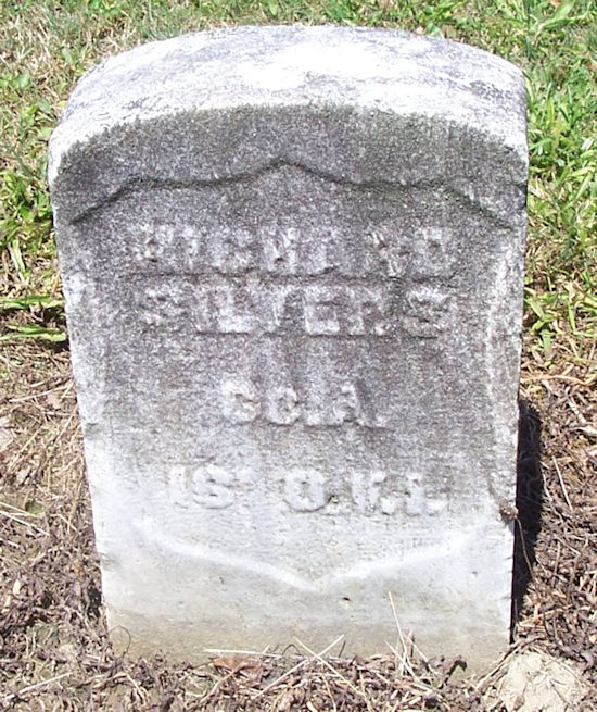 Pvt. James D. Silvers (alias Richard Silvers)