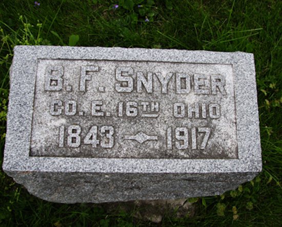 Pvt. Benjamin F. Snyder