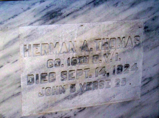 Pvt. Herman Amos Thomas