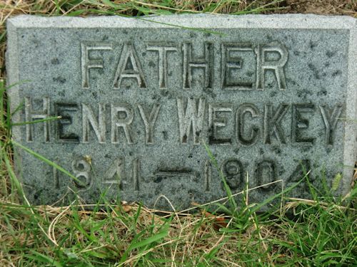 Pvt. Henry Wicke (Weckey)