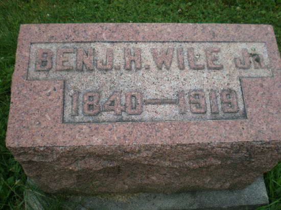 Pvt. Benjamin Howard Wile