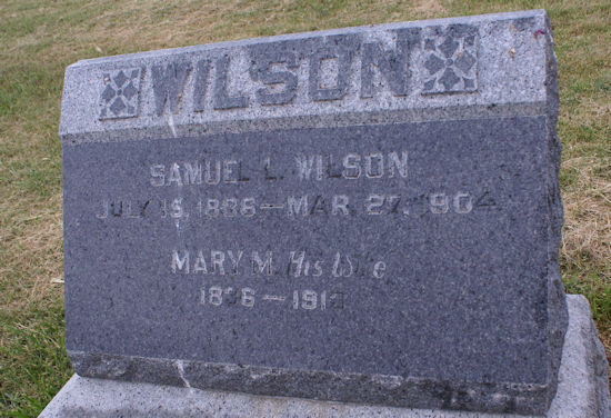 2nd Lt. Samuel Lafayette Wilson